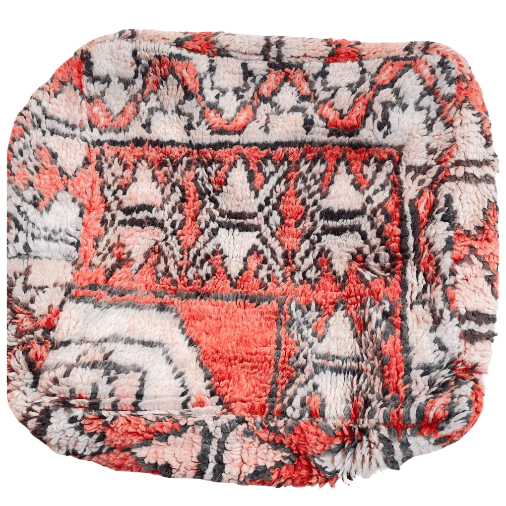 Marokkanischer Sitzpuff Rose