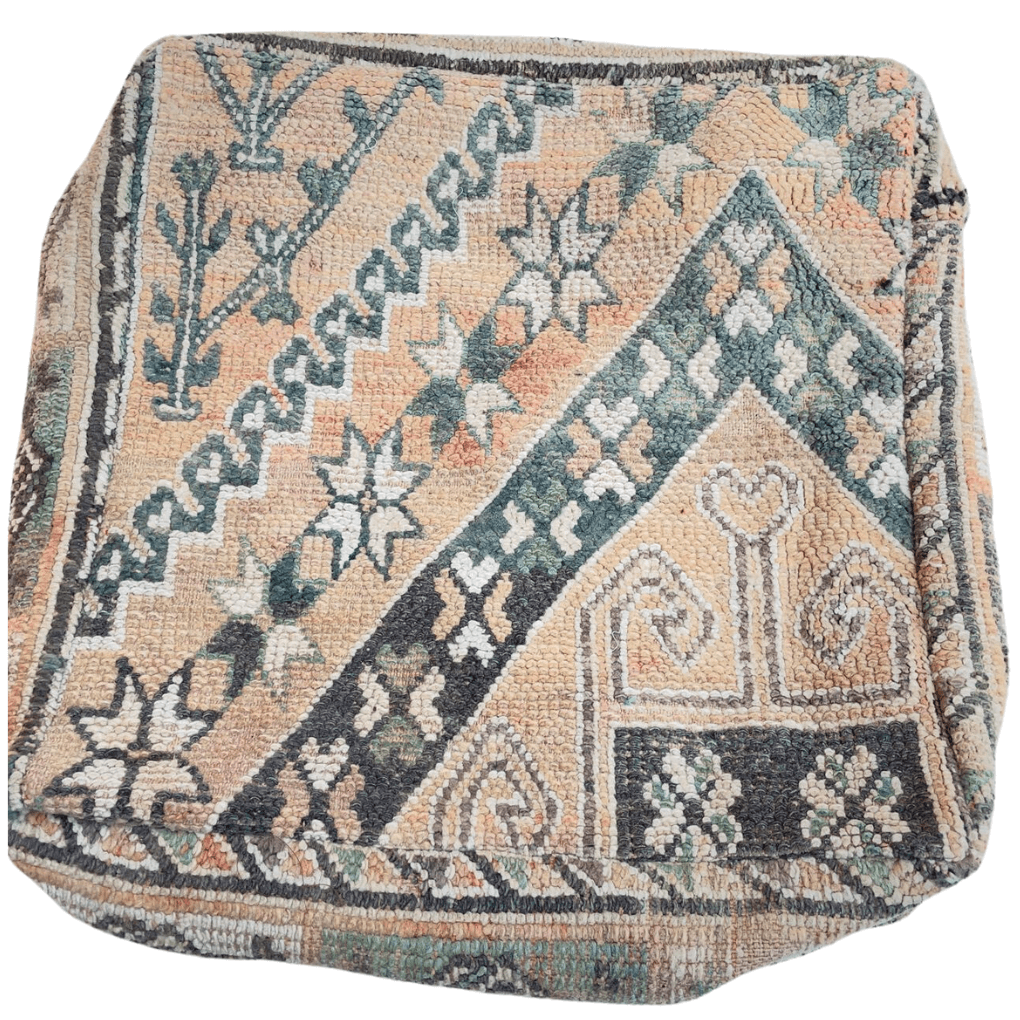 Marokkanischer Hocker braun