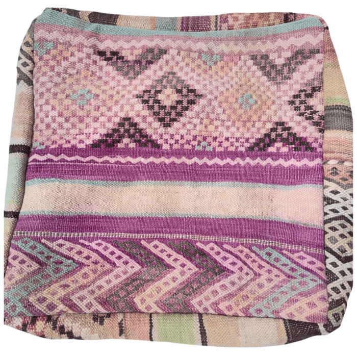 Berber-Hocker in zartem Lila