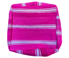 Marokkanischer Sitzpuff Fuchsia