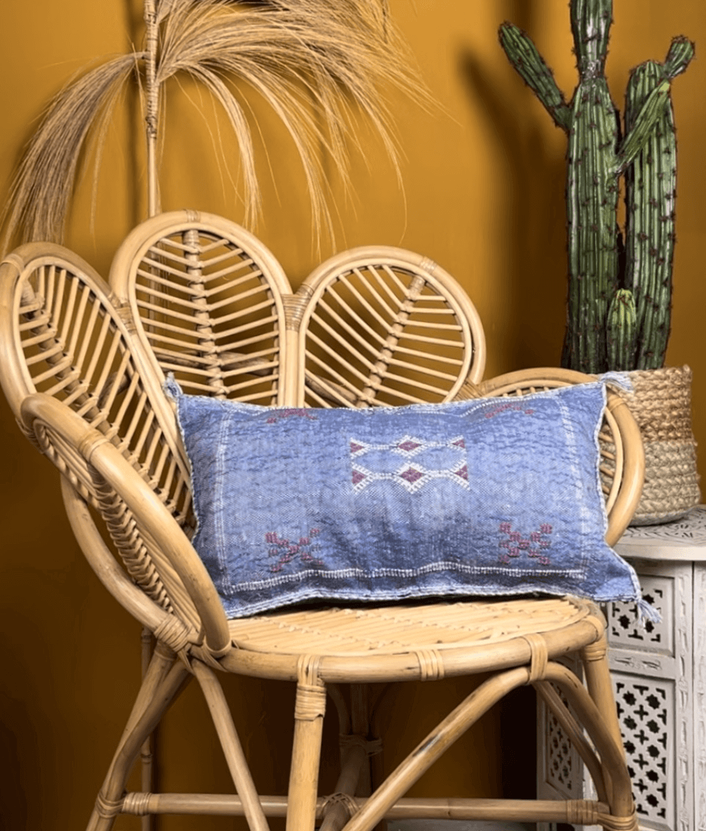 Sabra Kissen Denimblau