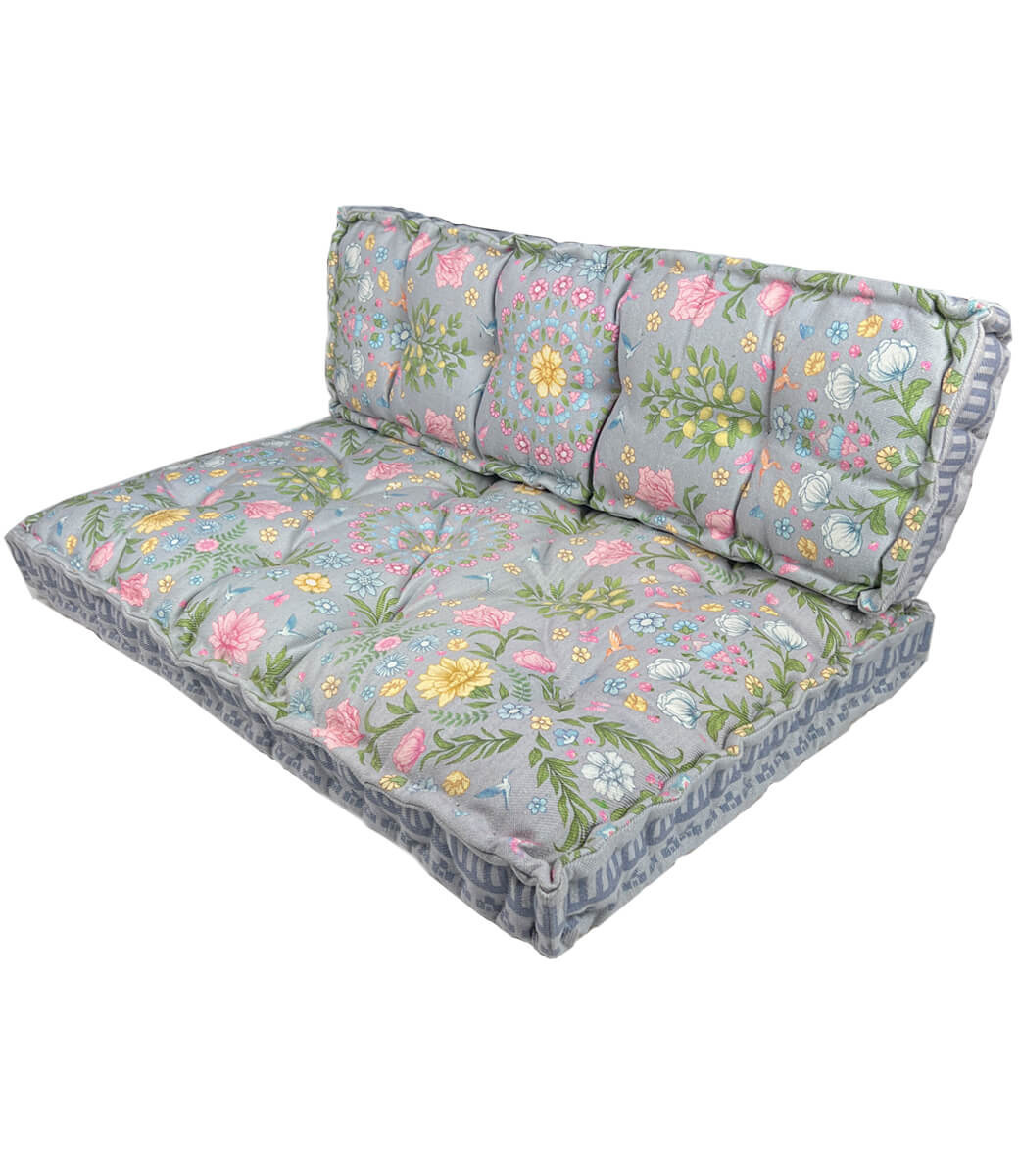 Palettenkissen Garden grau