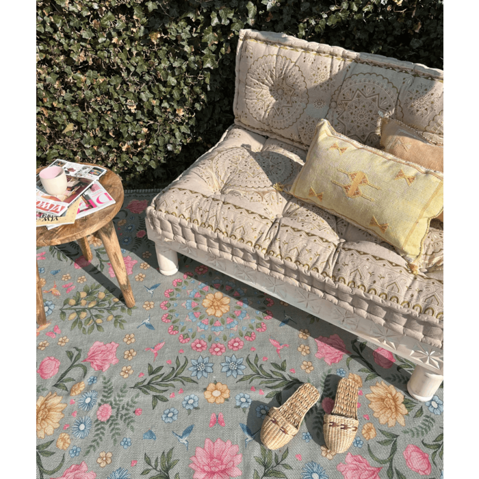 Wonder Rugs Outdoor-Teppich PET Garden grün
