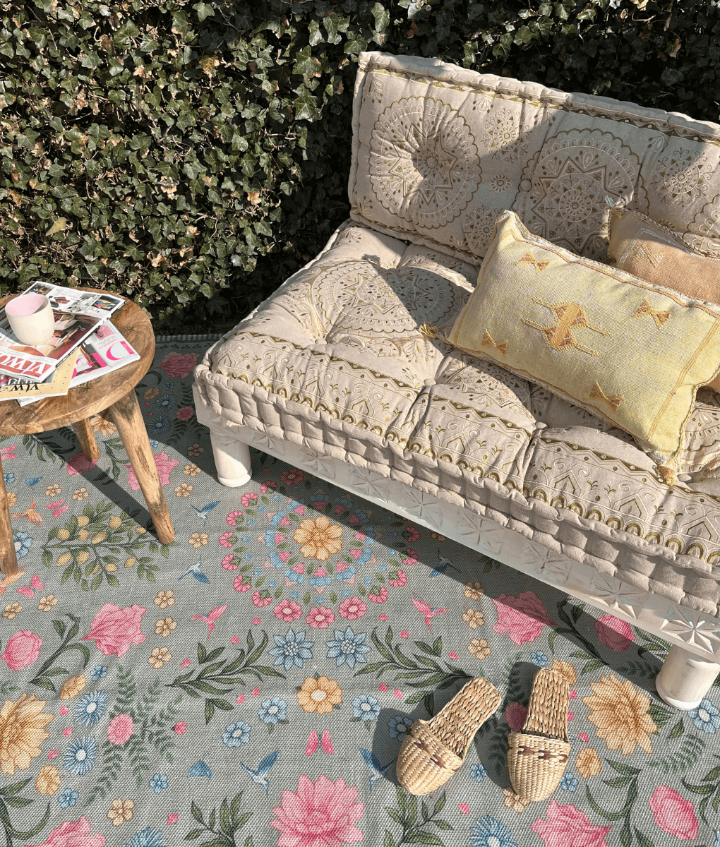 Wonder Rugs Outdoor-Teppich PET Garden grün