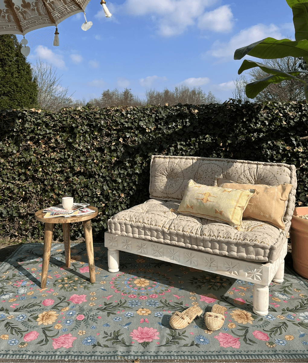 Wonder Rugs Outdoor-Teppich PET Garden grün