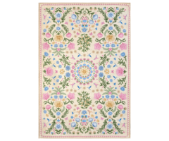 Wonder Rugs Vintage-Teppich Garden Vanille