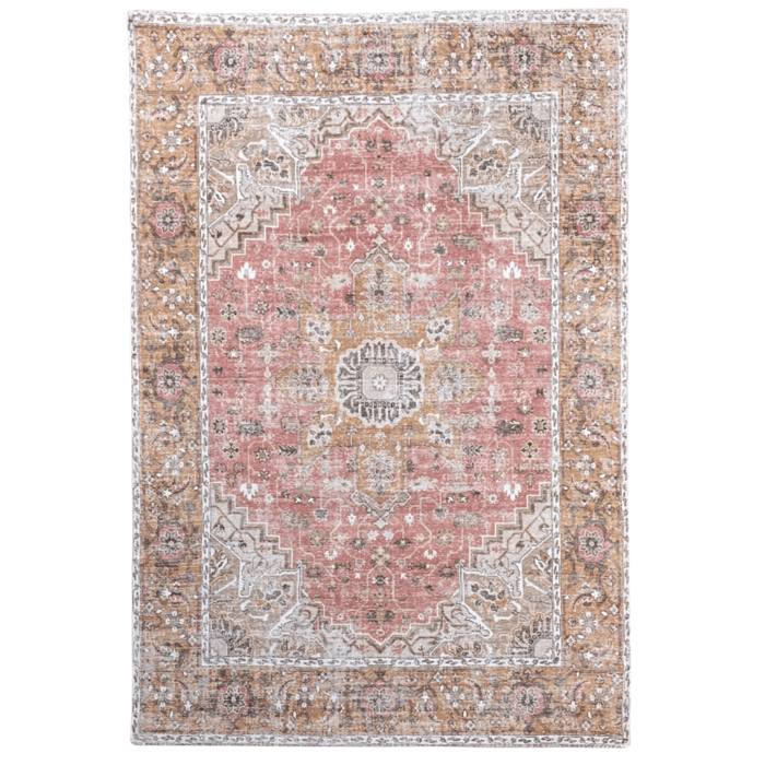 Wonder Rugs Vintage-Teppich. Hübscher Pastellton