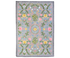 Wonder Rugs Vintage-Teppich Garden grau