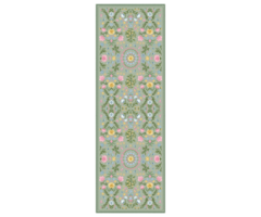 Wonder Rugs Läufer / Balkonteppich Garden grün