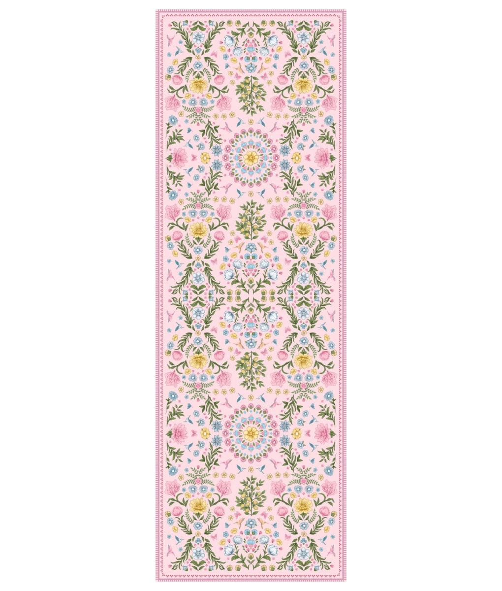 Wonder Rugs Läufer / Balkonteppich Pet Garden rosa