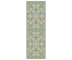 Wonder Rugs Läufer Garten grün