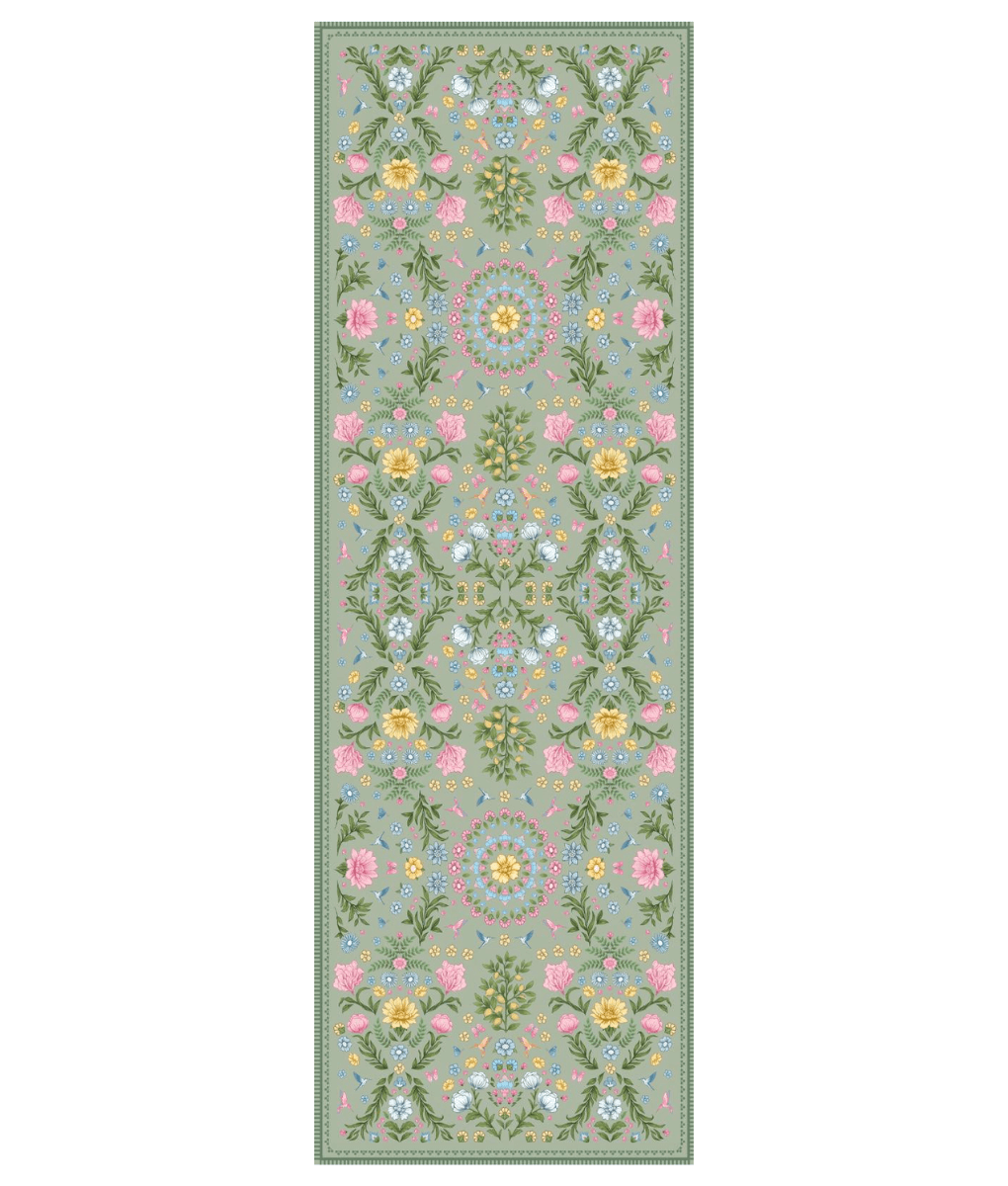 Wonder Rugs Runner Garden zartgrün