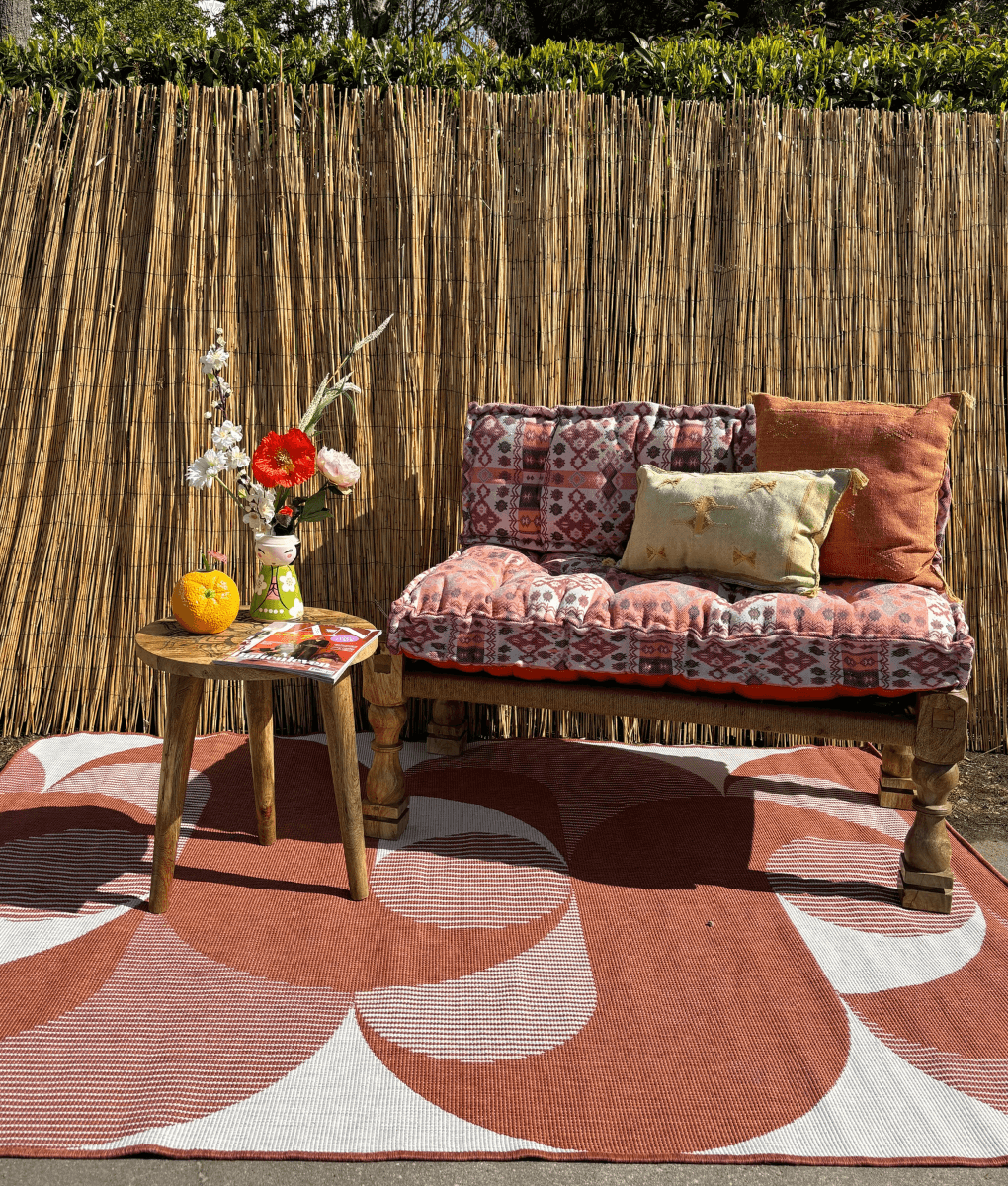 Wonder Rugs Jute-Look Outdoor-Teppich Swing Terra