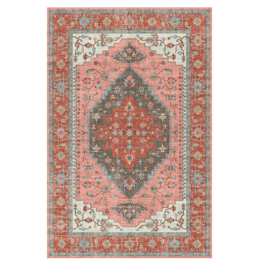 Wonder Rugs Outdoor-Teppich aus PET-Flaschen, rosa Ladylike