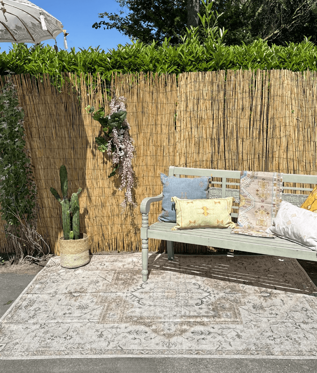 Outdoor-Teppich aus Gentile-PET-Flaschen