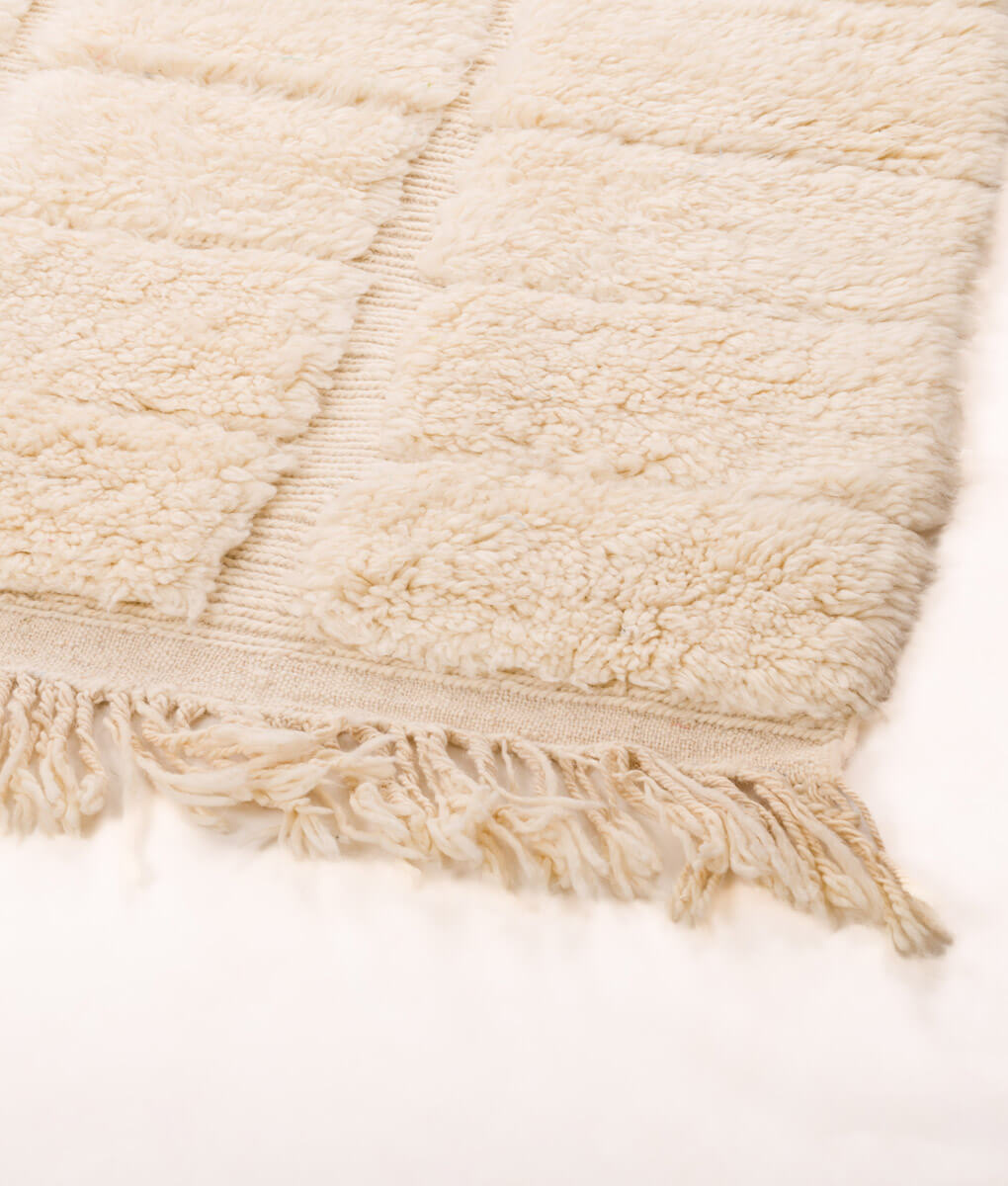 Berberteppich Beni Ouarain rasiert 156 x 280 cm