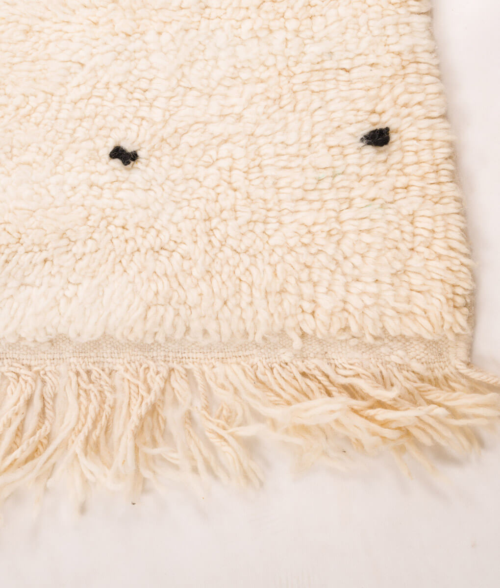 Berber Beni Ouarain Teppich 295x210cm Punkte