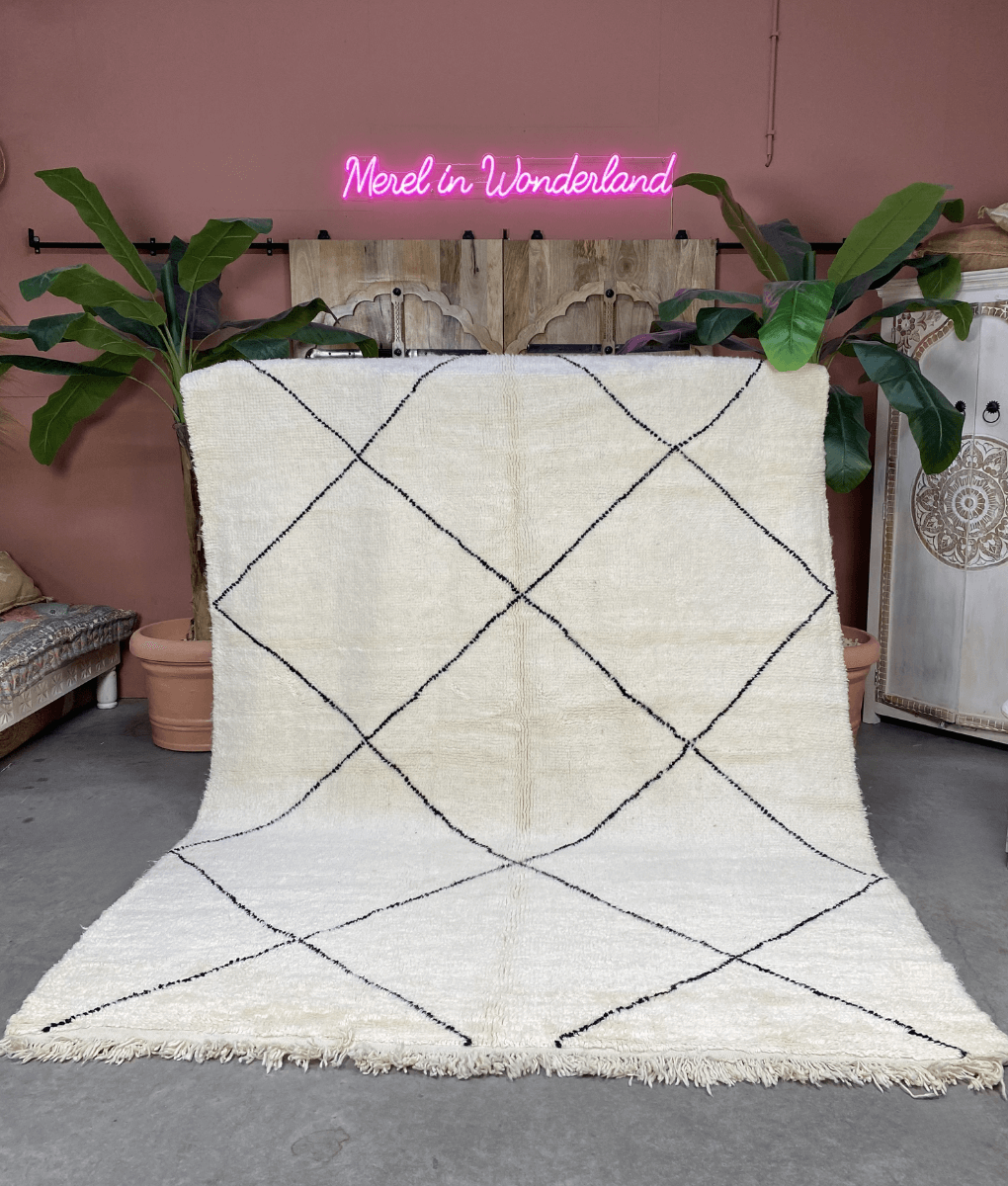 Berberteppich - Beni Ouarain 210x274cm