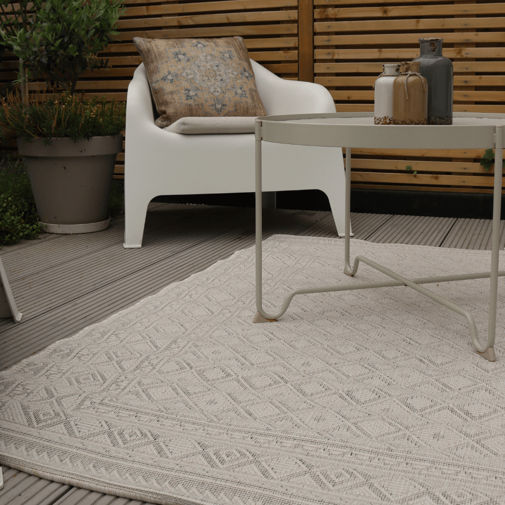 Wonder Rugs Outdoor-Teppich in Jute-Optik. Weich