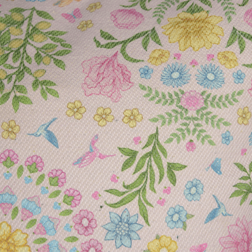 Garten-Dekokissen rosa