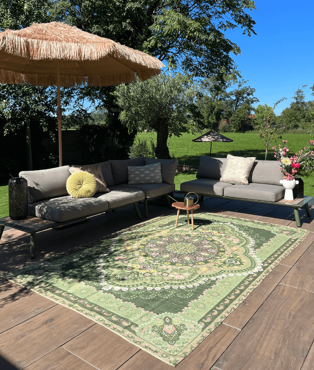 Wonder Rugs Outdoor-Teppich Daisy Green Wonder