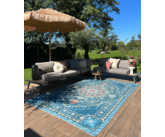 Wonder Rugs Blauer Outdoor-Teppich Wonder