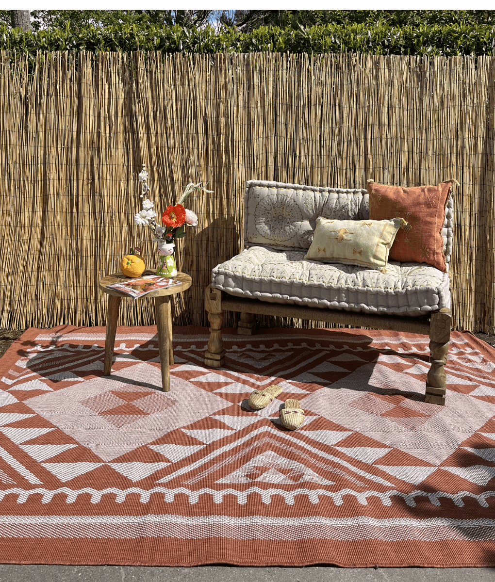 Wonder Rugs Jute-Look Outdoor-Teppich Terra Mexiko
