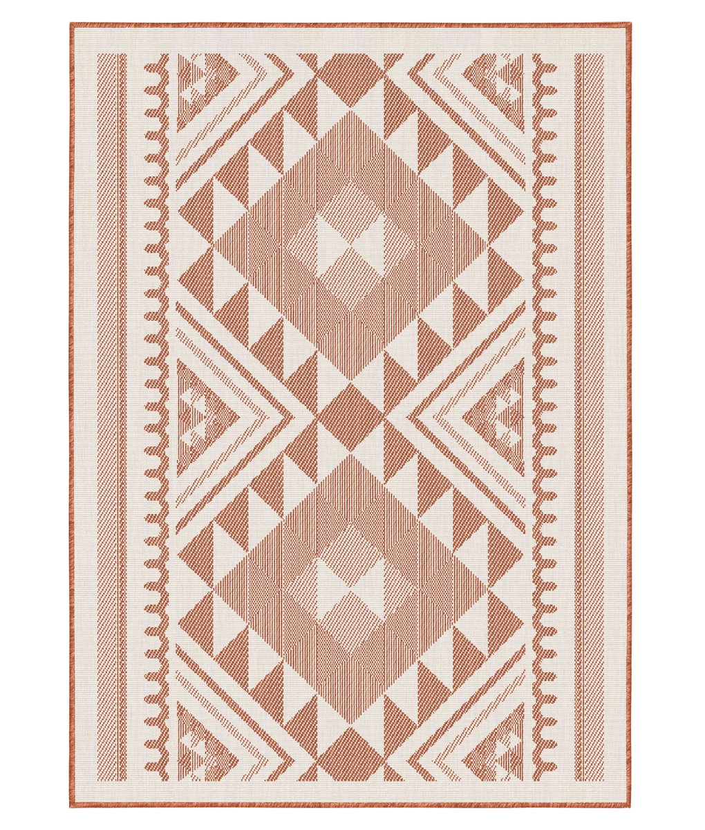 Wonder Rugs Jute-Look Outdoor-Teppich Terra Mexiko