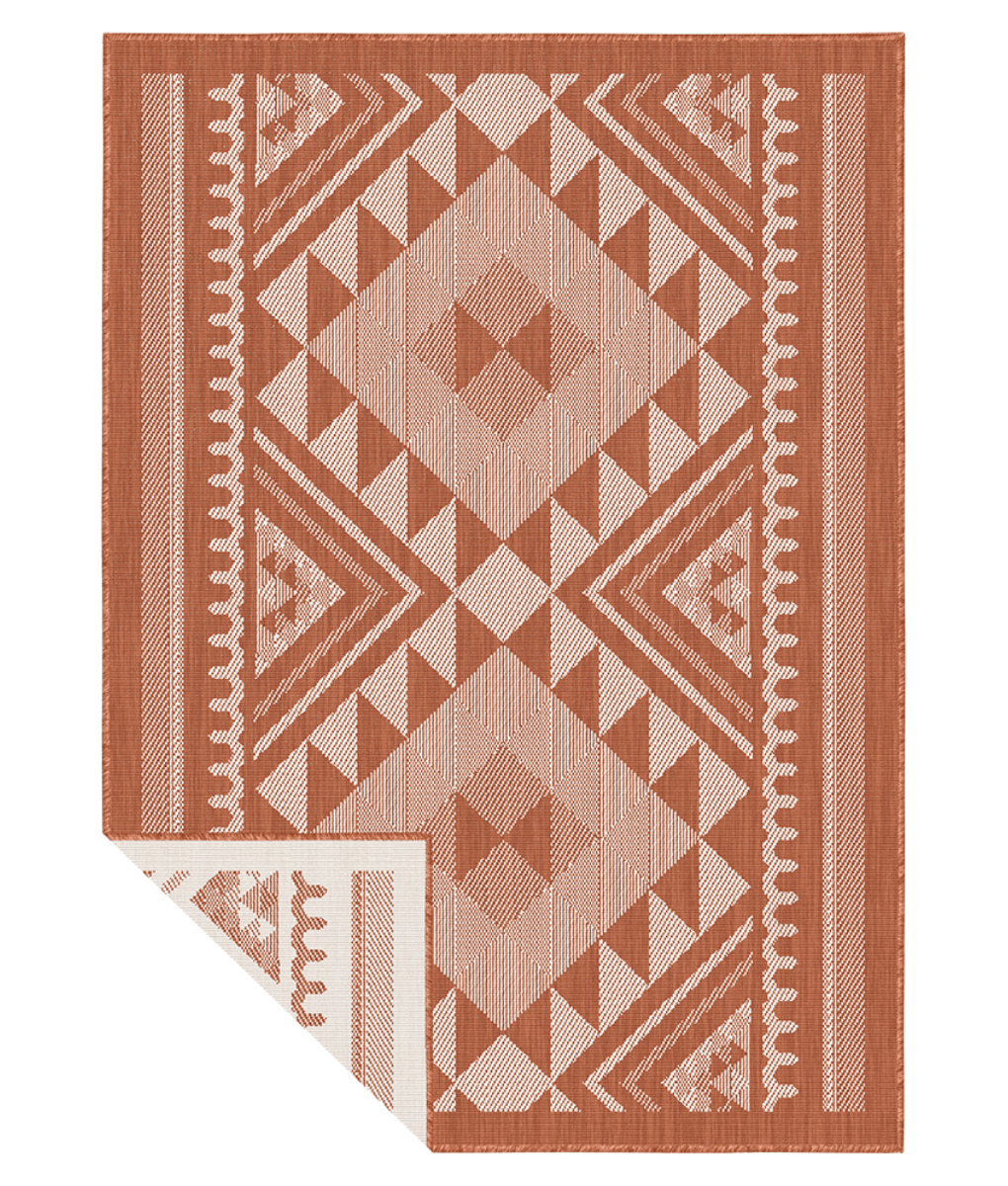 Wonder Rugs Jute-Look Outdoor-Teppich Terra Mexiko