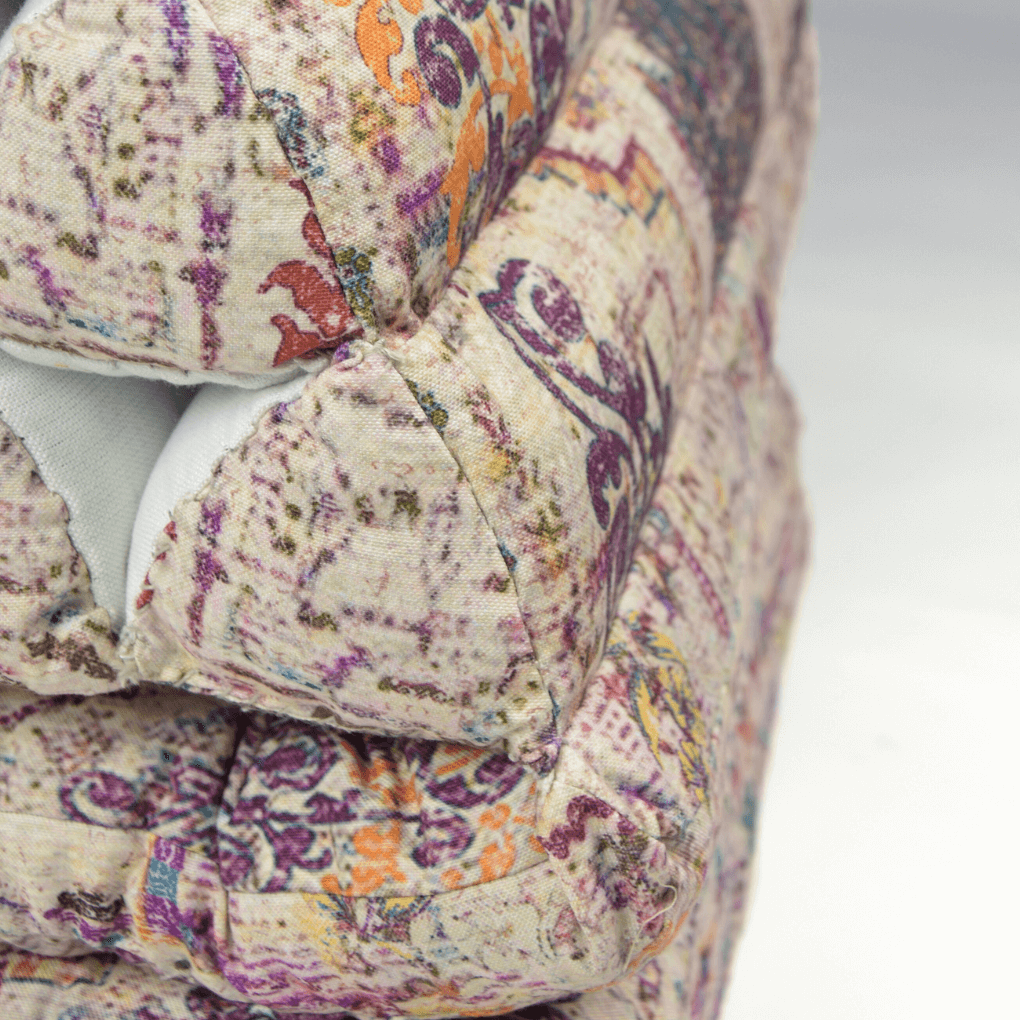 Moon Kwan Kissen beige Kelim