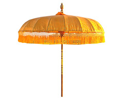 Sonnenschirm orange Sonne