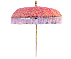 Sonnenschirm Blumenbombe rosa