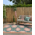Outdoor-Teppich PET La vie du Flora
