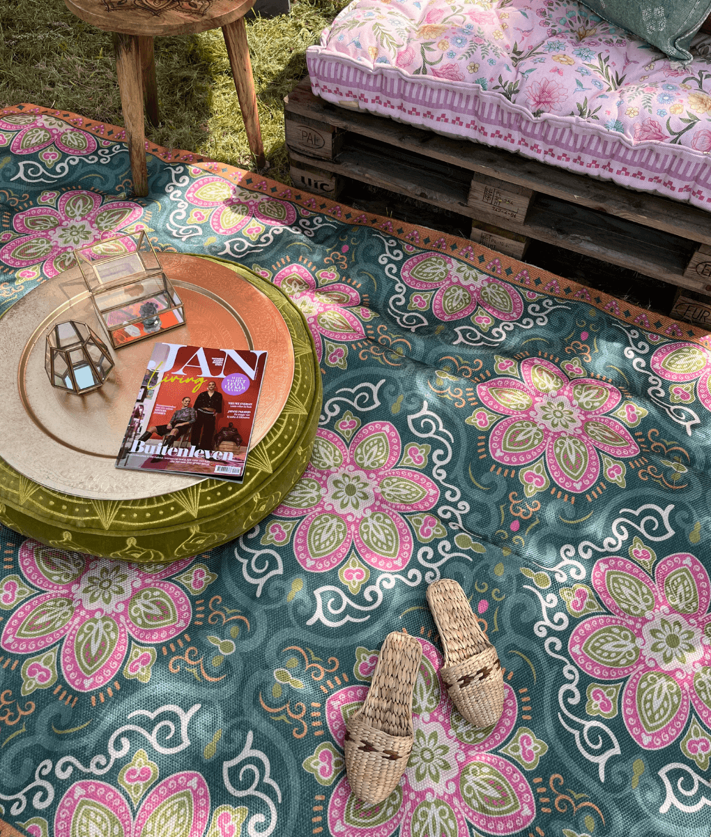Wonder Rugs Outdoor-Teppich PET La vie du Flora