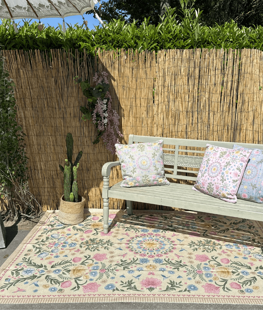 Wonder Rugs Outdoor-Teppich PET Garden Vanille