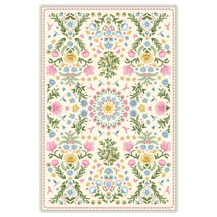 Wonder Rugs Outdoor-Teppich PET Garden Vanille