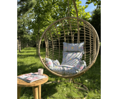 Hängesesselkissen Garten Lavendel