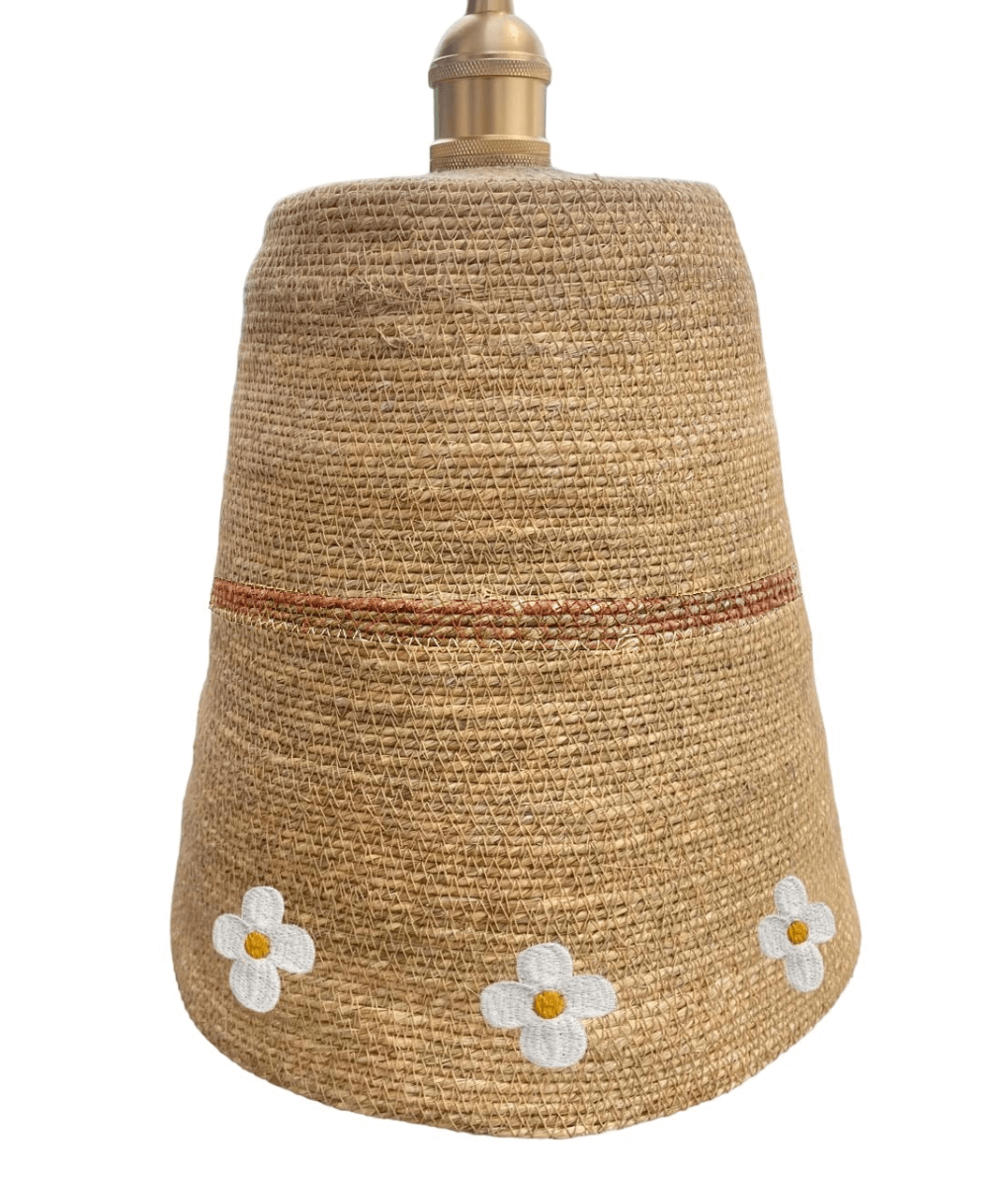 Lampenschirm aus Seegras Madelief