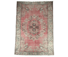 Vintage-Teppich Rosa 183x272cm