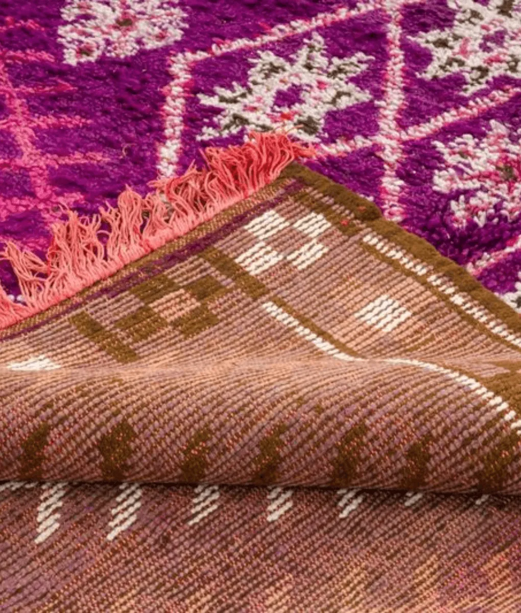 Mguild Teppich lila 184 x 304 cm