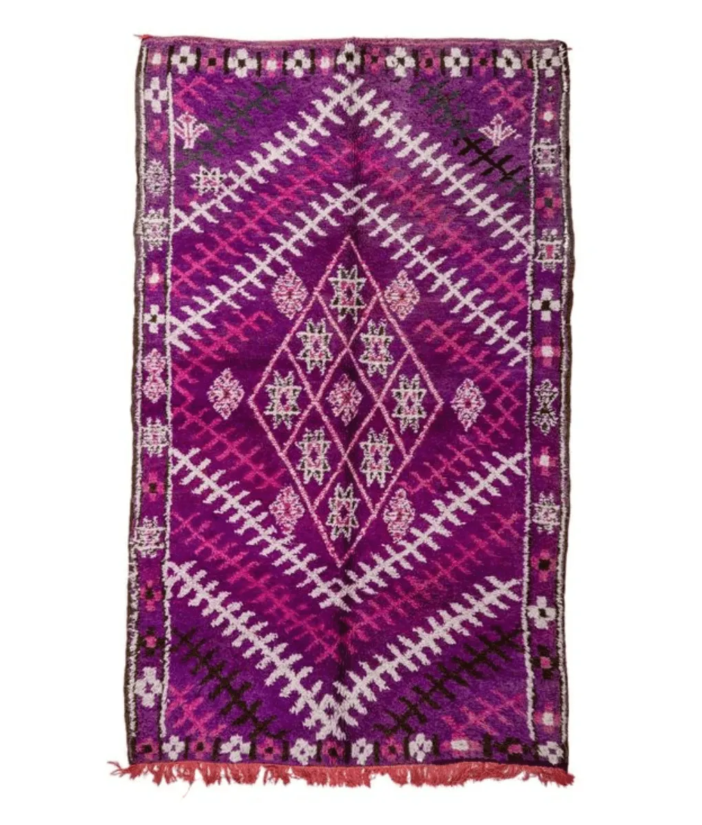 Mguild Teppich lila 184 x 304 cm