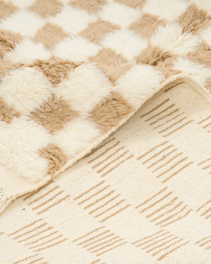 Berber Teppich Rautenmuster - 150 x 200 cm