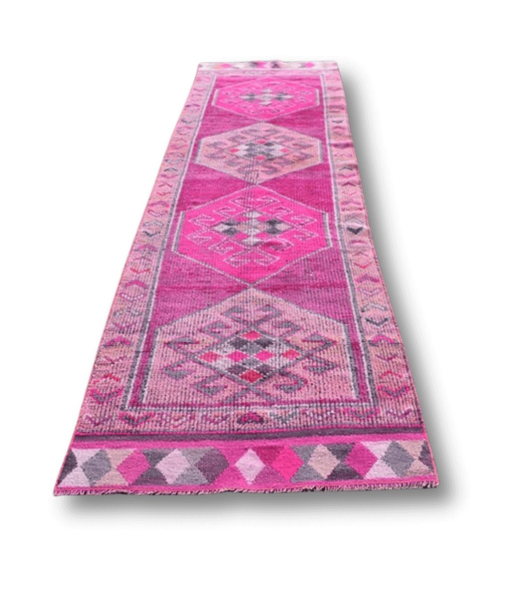 Vintage Läufer 98 x 345 cm