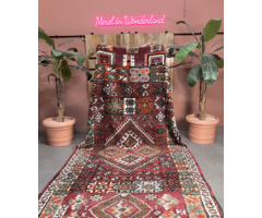 Marokkanischer Teppich Pastell 410x192 cm