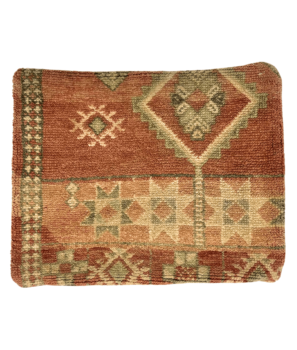 Marokkanisches Kissen rot/rosa