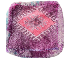 Berberhocker Festliches Rosa