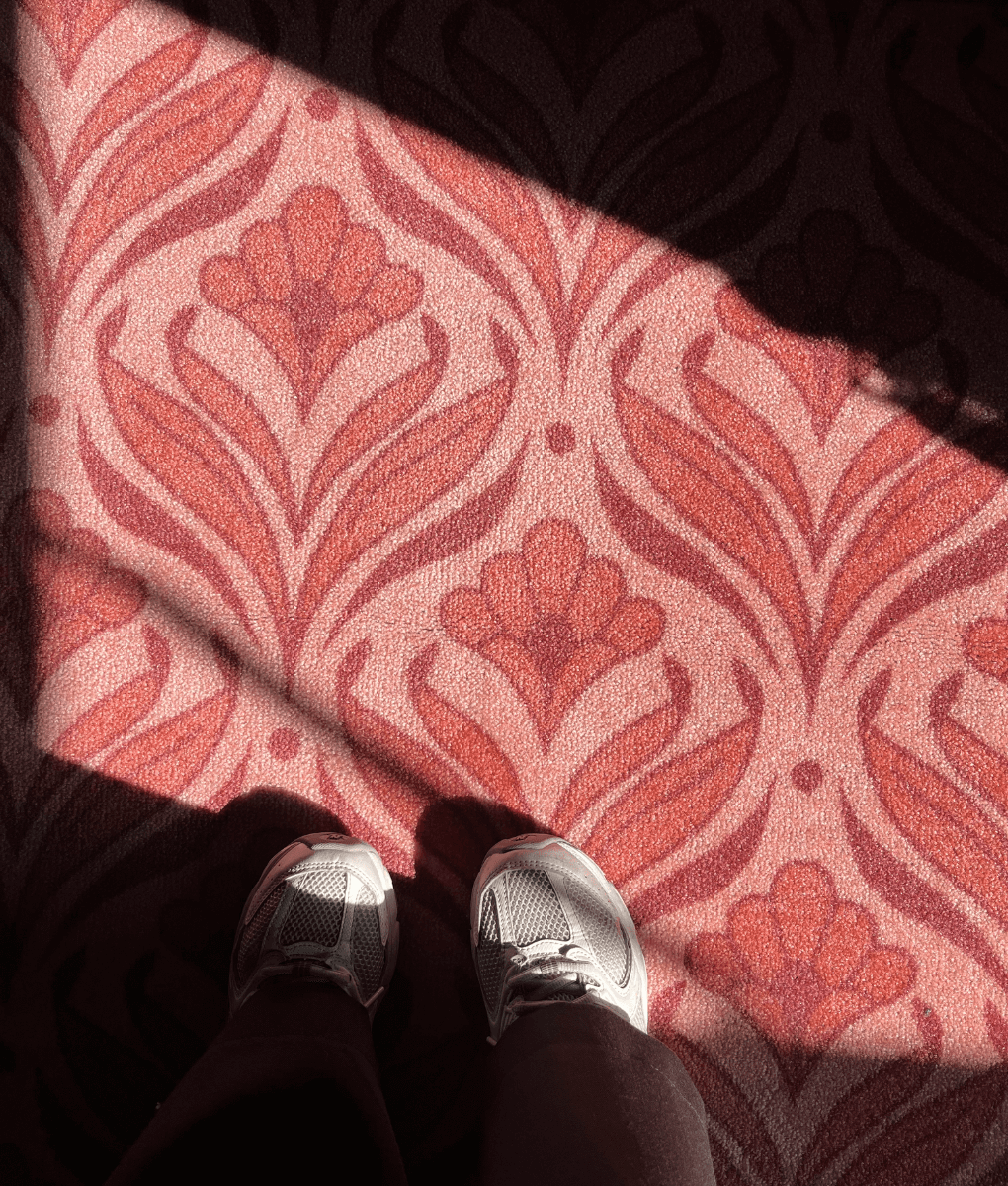 Maßgefertigte Fußmatte/Trockenlaufmatte – Royalty Rosa