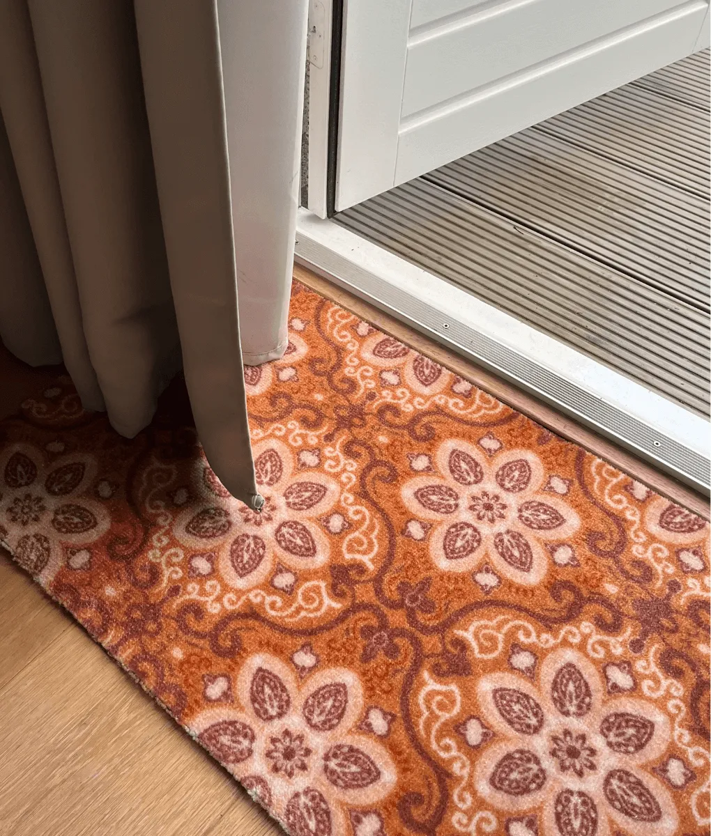 Maßgefertigte Fußmatte/Läufermatte – La vie du Mélanie