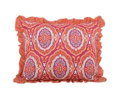 Kopfkissen - Medaillon Bordeaux