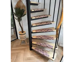 Treppenmatten Charming Lila